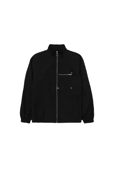 Krost Waterproof Track Jacket In Black