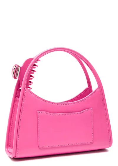 Marc Jacobs Bow Shoulder Bag Claw Clip In Pink