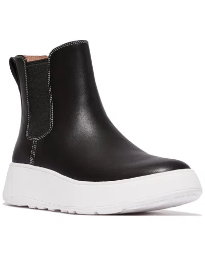 Fitflop F-mode Leather Boot In Black