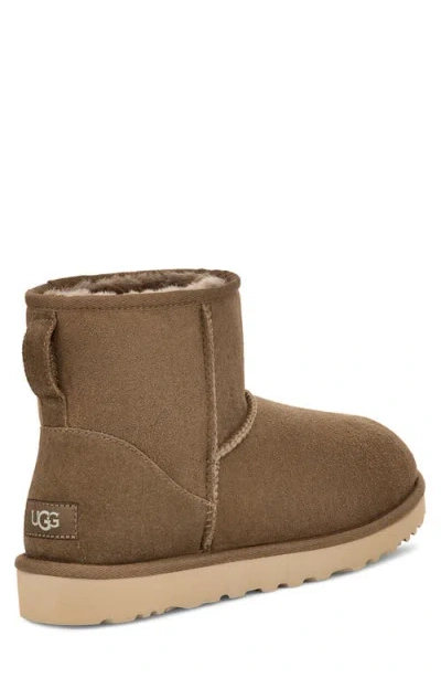 Ugg Classic Mini Ankle Boots In Brown