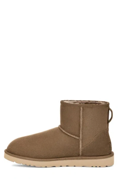 Ugg Classic Mini Ankle Boots In Brown
