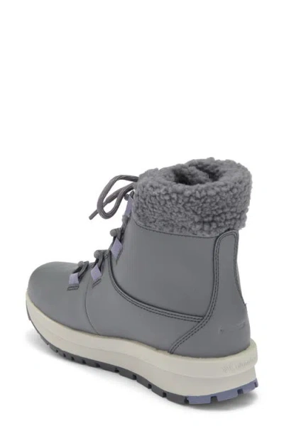 Columbia Moritza Waterproof Insulated Fleece Lined Hiking Boot In Gray
