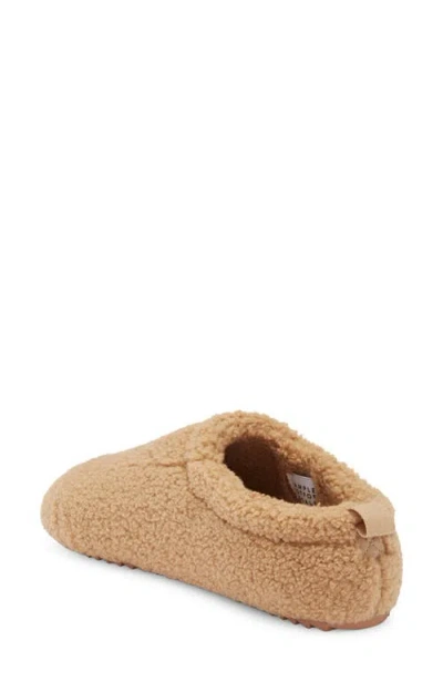 Nordstrom Greer Faux Shearling Clog Slipper In Neutral
