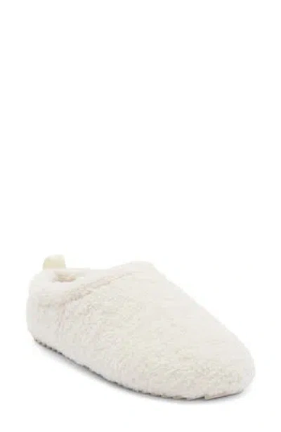 Nordstrom Greer Faux Shearling Clog Slipper In White