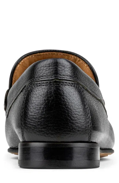 Donald Pliner Danner Tumbled Leather Loafer In Black
