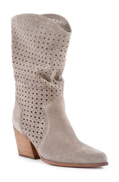 Seychelles Diva Pointed Toe Western Boot In Gray