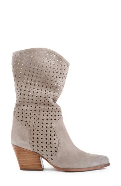 Seychelles Diva Pointed Toe Western Boot In Gray