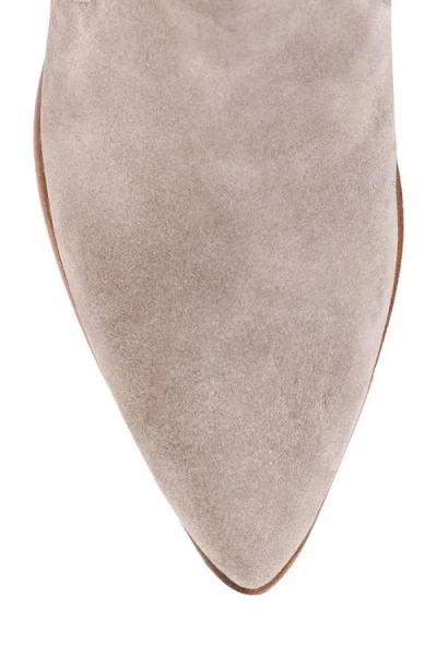 Seychelles Diva Pointed Toe Western Boot In Gray