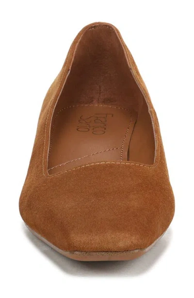 Franco Sarto Laylani Leather Pump In Brown