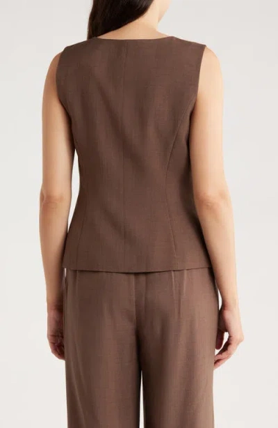 Gemma + Jane Hammered Button-up Vest
