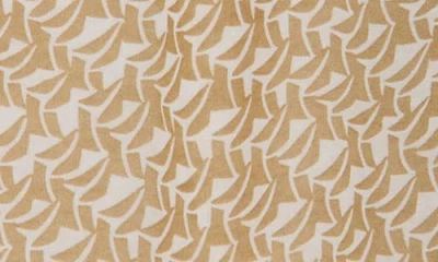 Adrianna Papell Bubble Sleeve Covered Button-up Top In Multi