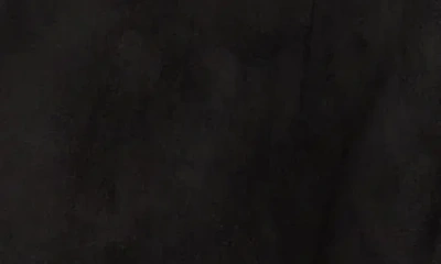 Gemma + Jane Faux Suede Jacket In Black