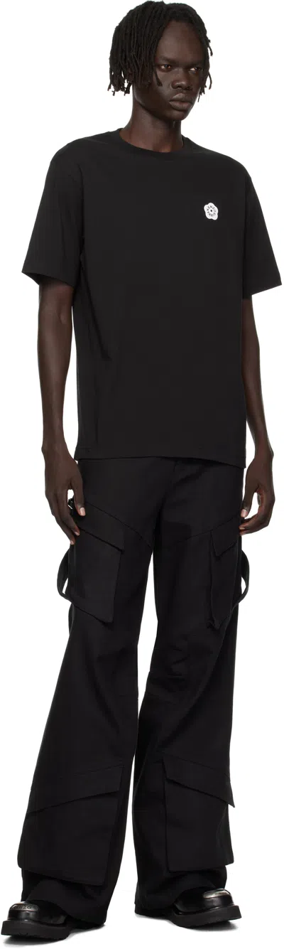 Kenzo Boke Flower 2.0 Classic Cotton T-shirt In Black