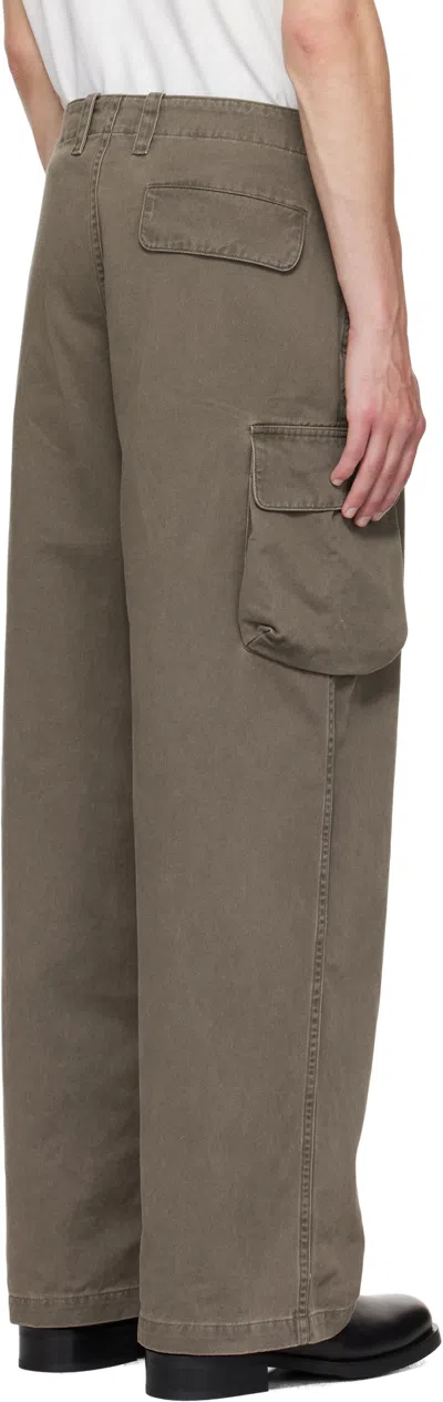 Our Legacy Cargo Trousers Mount Made From Cotton In Green