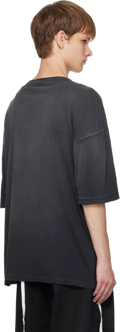 Ann Demeulemeester Dieter High Comfort T-shirt With Patches In Black
