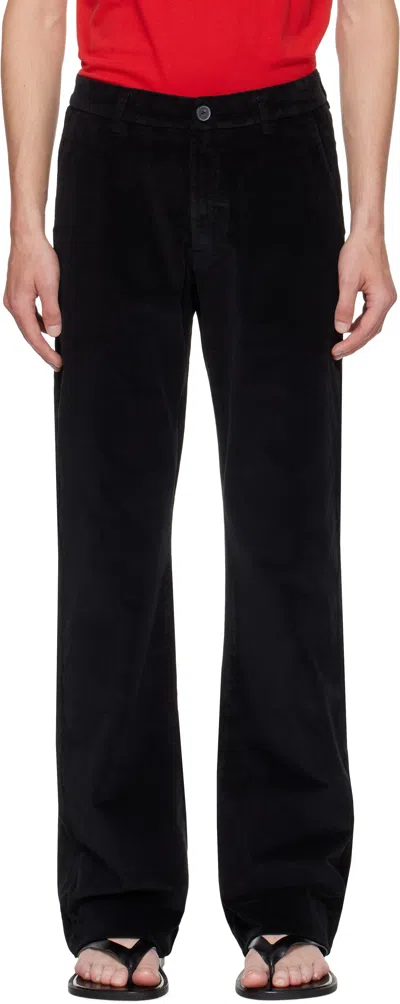 Gimaguas Black Velvet Rene Pant In Black
