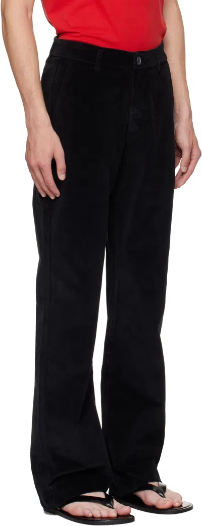 Gimaguas Black Velvet Rene Pant In Black