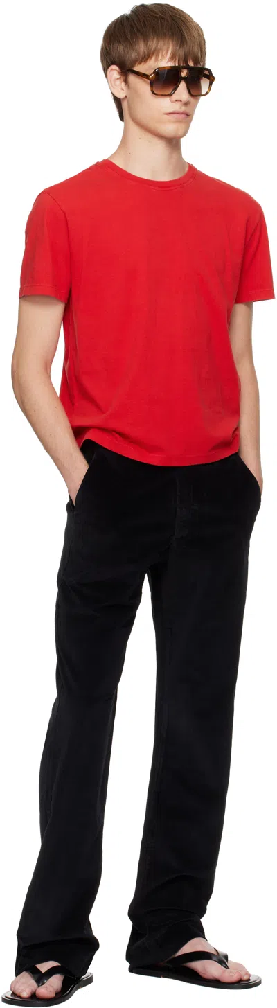 Gimaguas Black Velvet Rene Pant In Black