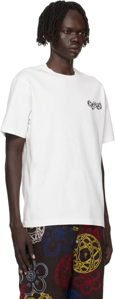 Kenzo Logo Print T-shirt In White