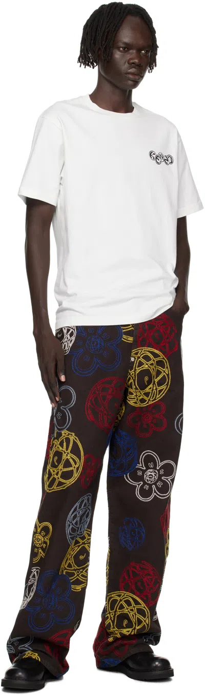 Kenzo Logo Print T-shirt In White