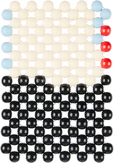 Pien Studios Multicolor Large Chess Coaster Trivet In Multi