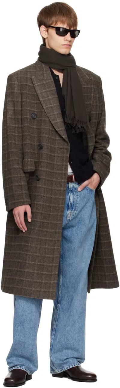 Our Legacy Third Cut Denim Trousers In Blue