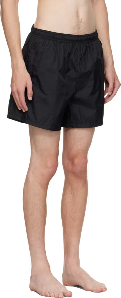 Our Legacy Drape Tech Trunks In Black