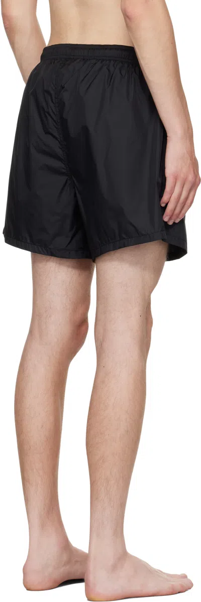 Our Legacy Drape Tech Trunks In Black