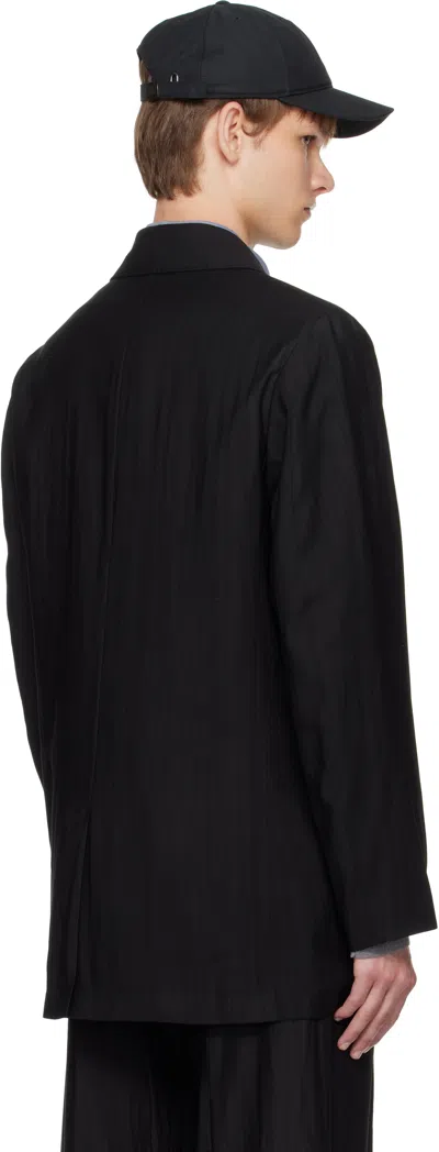 Our Legacy Unconstructed Double Breast Blazer In Blue