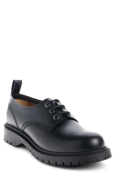 Givenchy Brushed Bull Leather Loafers With Pull Tab In Black
