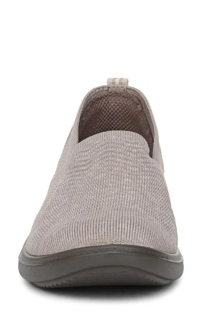 Lifestride Women's Boulevard Washable Round Toe Slip Ons In Gray