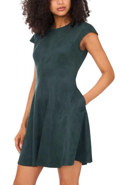 Vince Camuto Midi Dress In Green