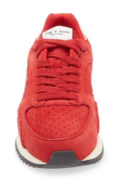 Rag & Bone Drift Runner Sneaker In Red