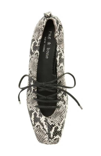 Rag & Bone Sophia Ballet Flat In Multi