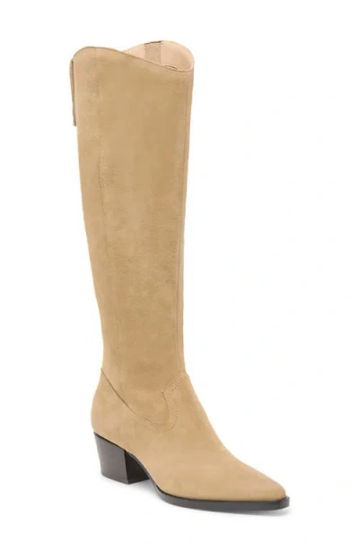 Dolce Vita Virona H2o Boots Dk Taupe Suede In Brown