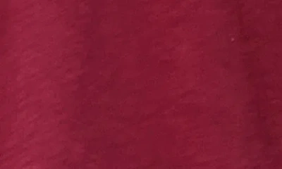 Michael Stars Kailee Long Sleeve V-neck Cotton T-shirt In Red