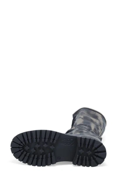 As98 A.s.98 Donovan Distressed Leather Boot In Gray