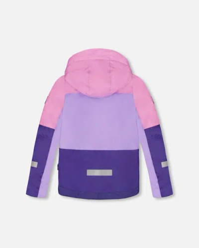 Deux Par Deux Two-piece Teknik Snowsuit Mountain In Blue