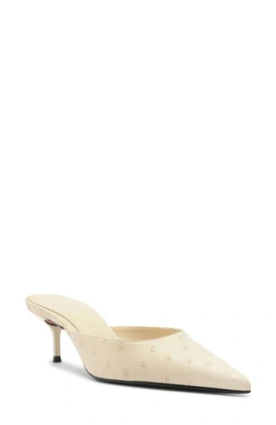 Schutz Julie Pointed Toe Mule In White
