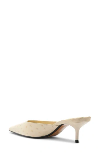 Schutz Julie Pointed Toe Mule In White