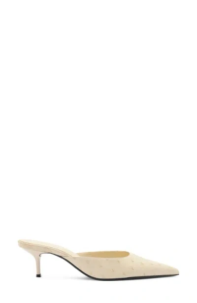 Schutz Julie Pointed Toe Mule In White
