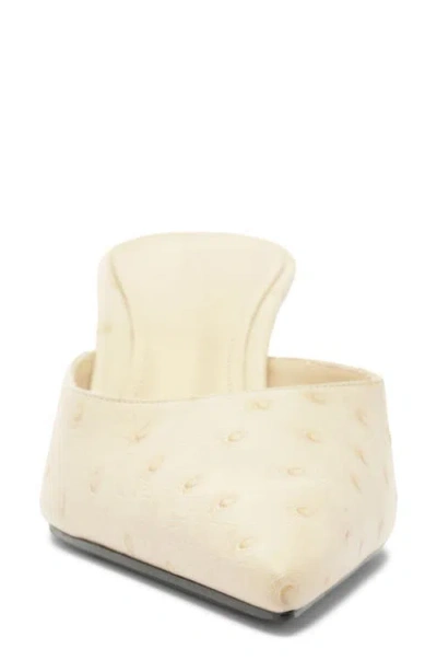 Schutz Julie Pointed Toe Mule In White