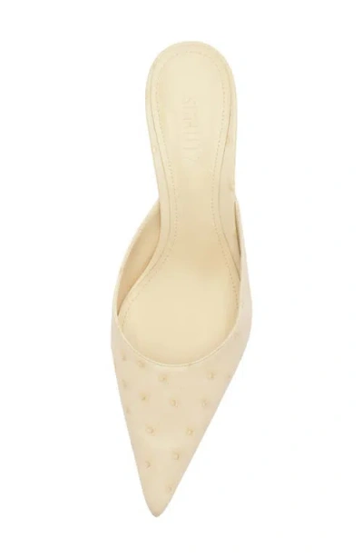 Schutz Julie Pointed Toe Mule In White