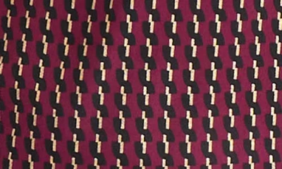 Kasper Foil Print Pleated-neck Extended-shoulder Top, Regular & Petites In Animal Print