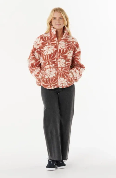 Rip Curl Williams Fleece Jacket In Multi