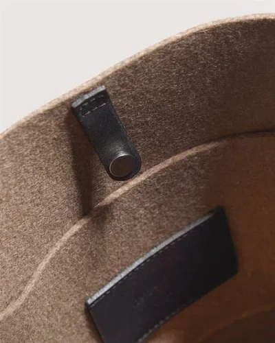 Graf & Lantz Graf Lantz Hana Merino Wool Tote In Brown