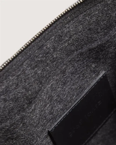 Graf & Lantz Graf Lantz Hana Merino Wool Hobo Bag In Gray