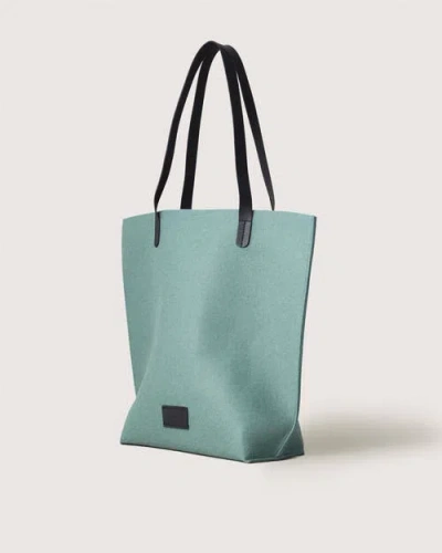 Graf & Lantz Graf Lantz Hana Merino Wool Tote In Green