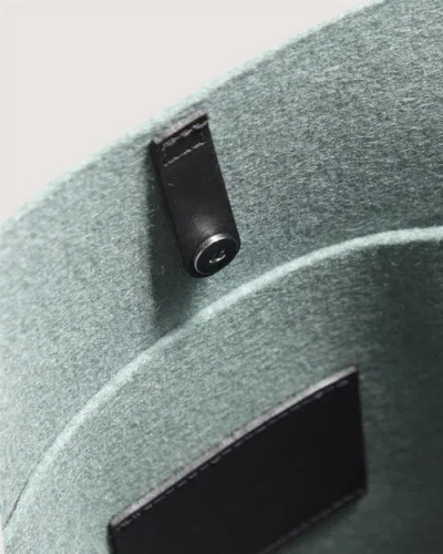 Graf & Lantz Graf Lantz Hana Merino Wool Tote In Green