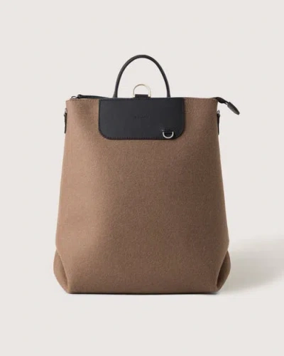 Graf & Lantz Graf Lantz Bedford Merino Wool Backpack In Brown